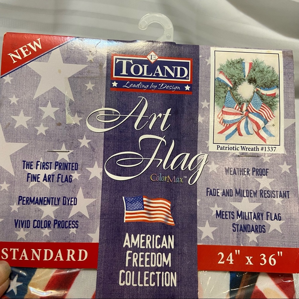 American Freedom Large Outdoor Flag  24 x36 - New!